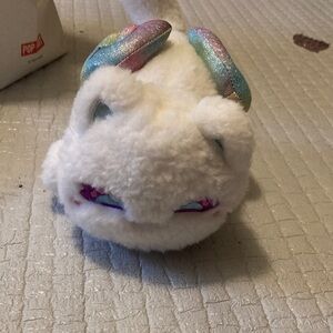 Plush Small children Toy - White and Multicolor ULTRA RARE